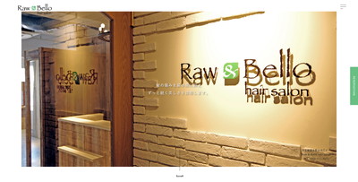 	Raw & Bello hair salon	 